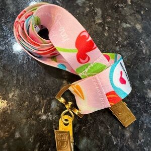 NEW!  Nora‎ Fleming Floral Lanyard
